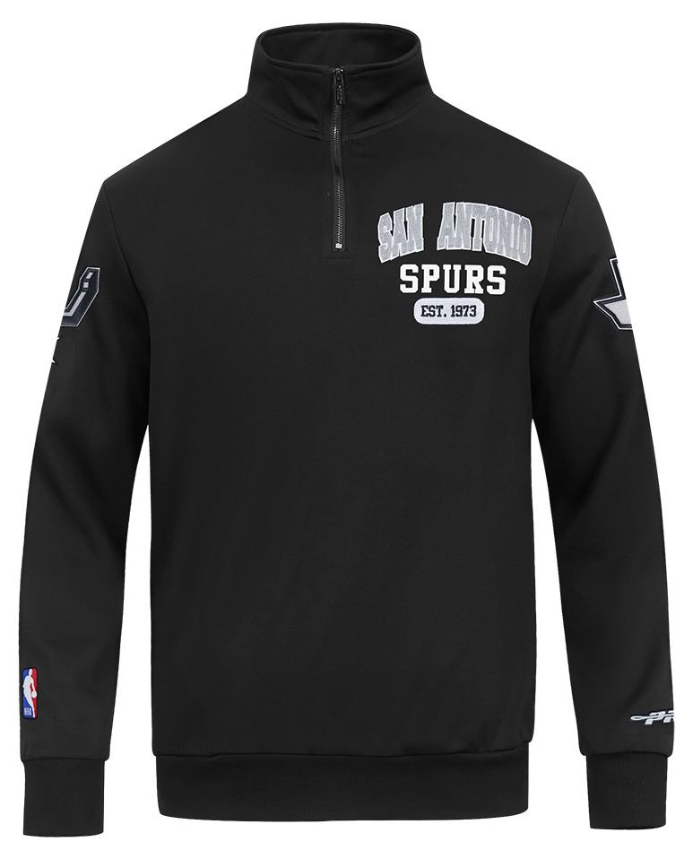 Pro Standard Men's San Antonio Spurs Black City Arch 1/4 Zip product image