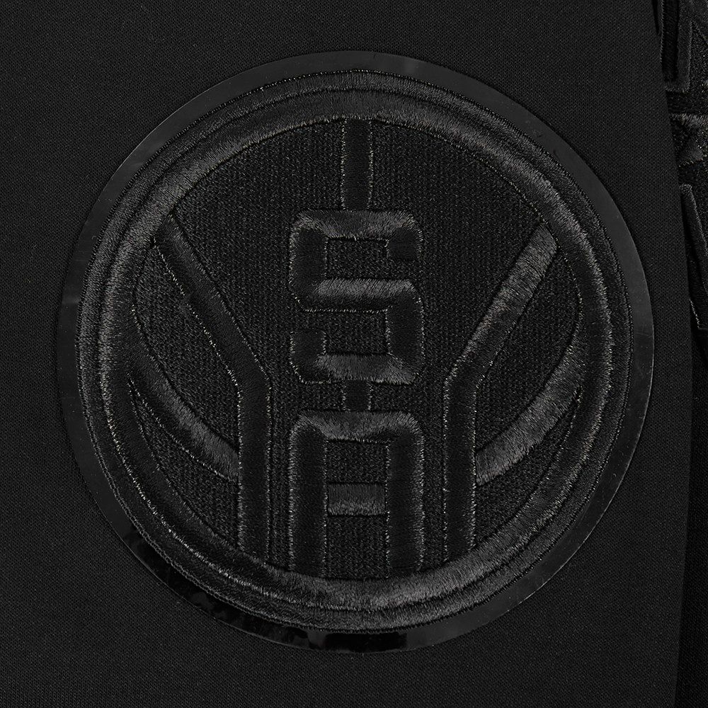 Pro Standard Men's San Antonio Spurs Black Triple Black Hoodie product image