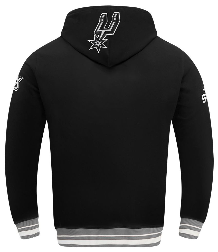 Pro Standard Men's San Antonio Spurs Black Classic Fleece Hoodie product image