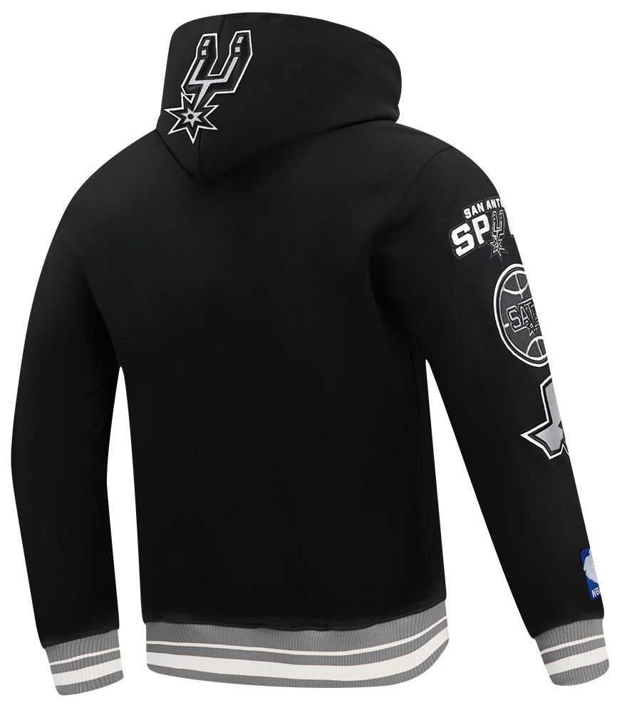 Pro Standard Men's San Antonio Spurs Black Classic Fleece Hoodie product image