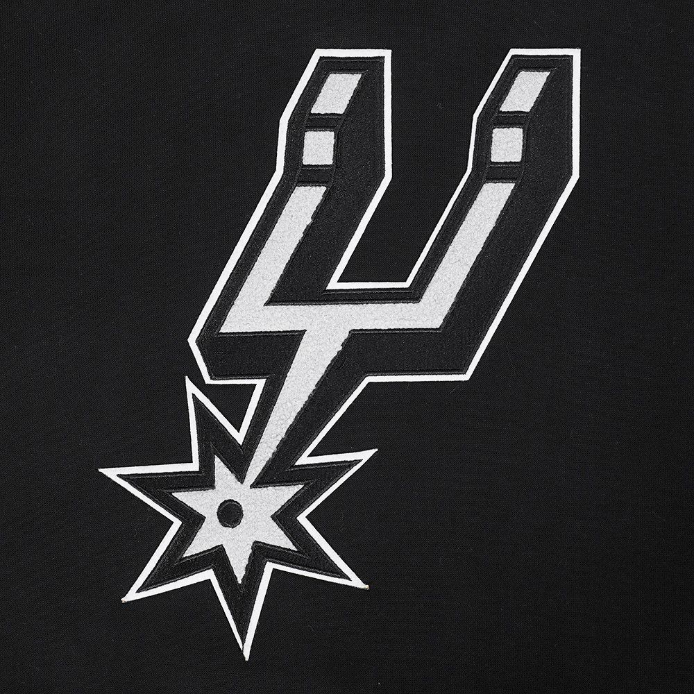 Pro Standard Men's San Antonio Spurs Black Classic Fleece Hoodie product image