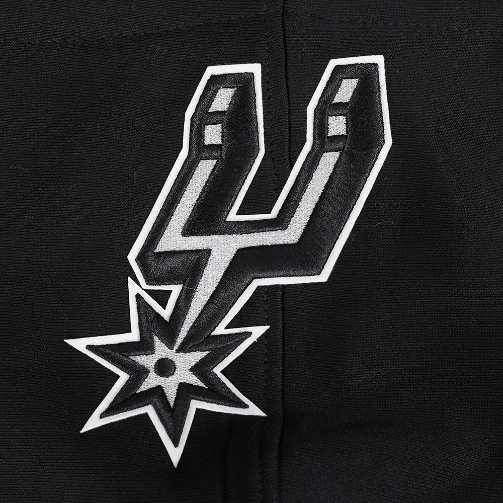 Pro Standard Men's San Antonio Spurs Black Classic Fleece Hoodie product image