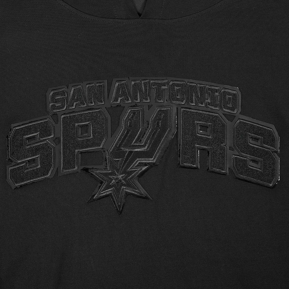 Pro Standard Men's San Antonio Spurs Black Classic Chenille Pullover Hoodie product image