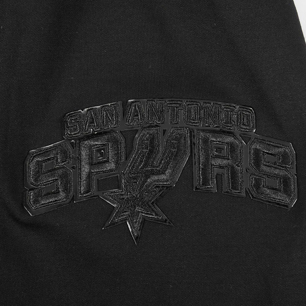 Pro Standard Men's San Antonio Spurs Black Classic Chenille Pullover Hoodie product image