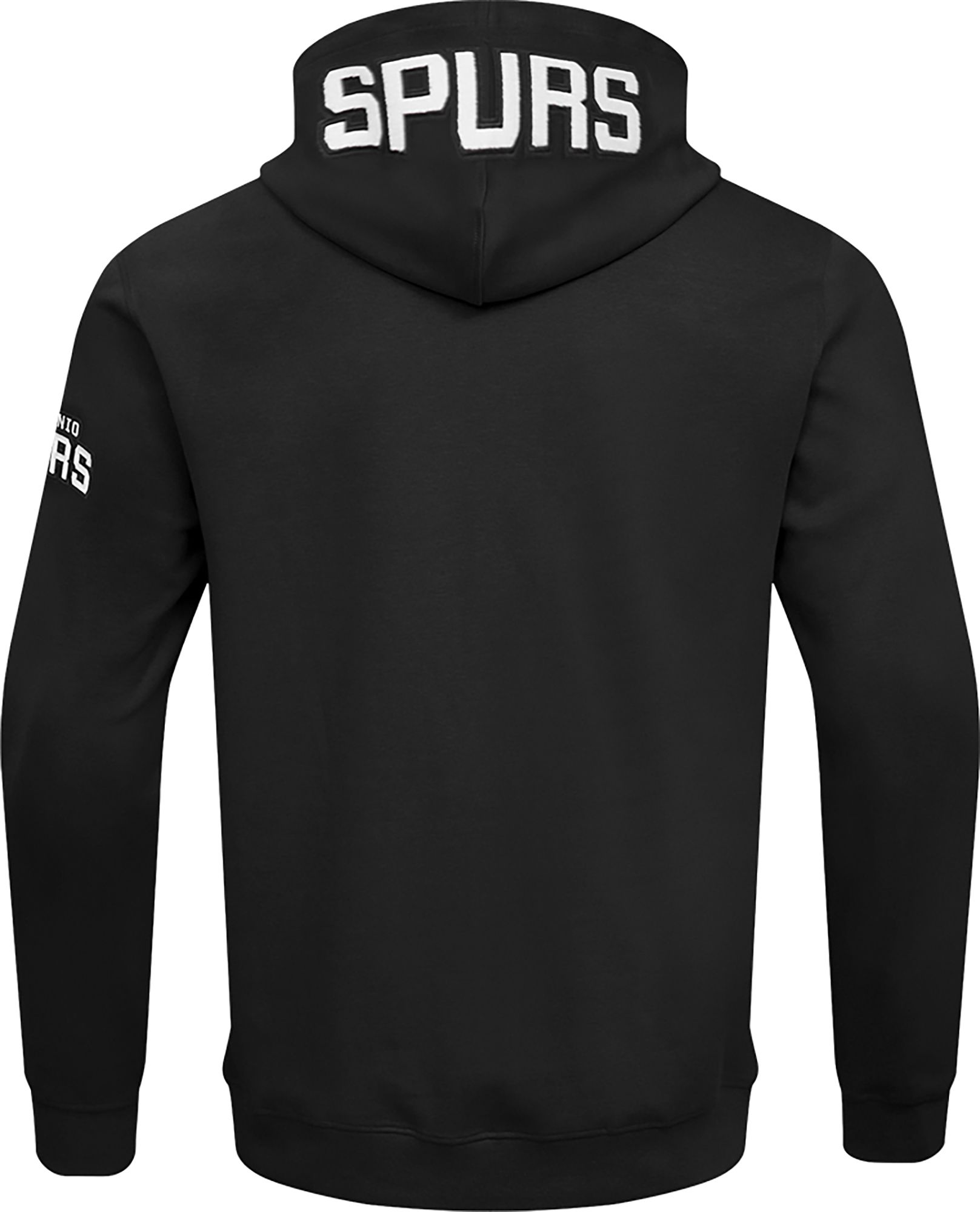 Pro Standard Men's San Antonio Spurs Black Classic Chenille Full Zip Hoodie product image