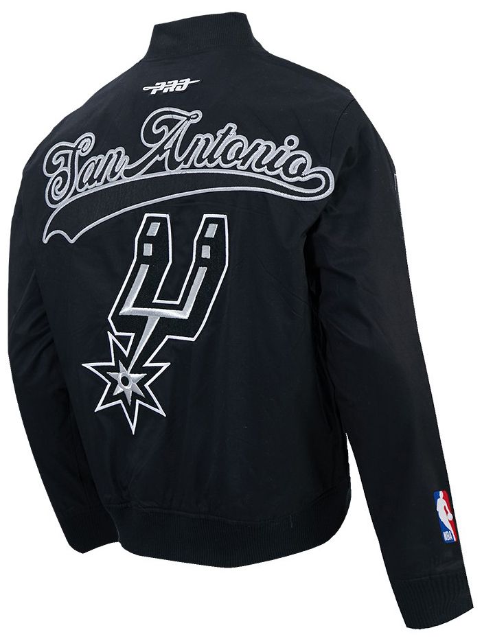 Pro Standard Men's San Antonio Spurs Black Living Large Jacket product image