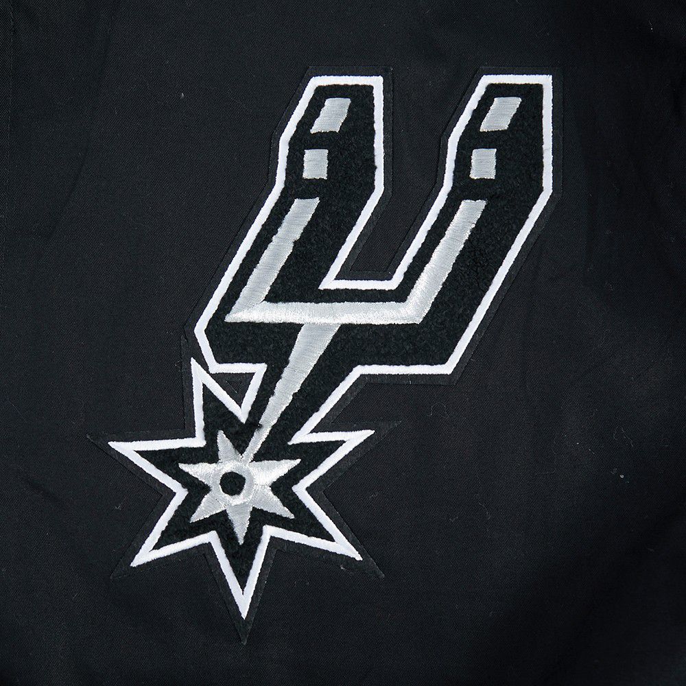 Pro Standard Men's San Antonio Spurs Black Living Large Jacket product image