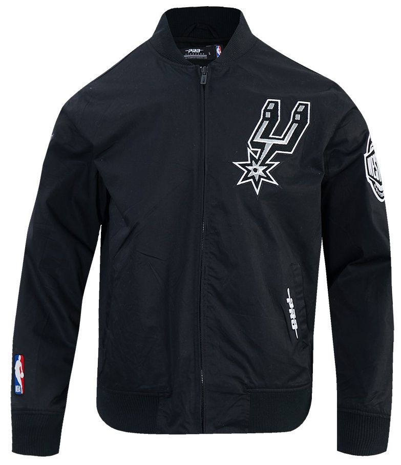 Pro Standard Men's San Antonio Spurs Black Living Large Jacket product image