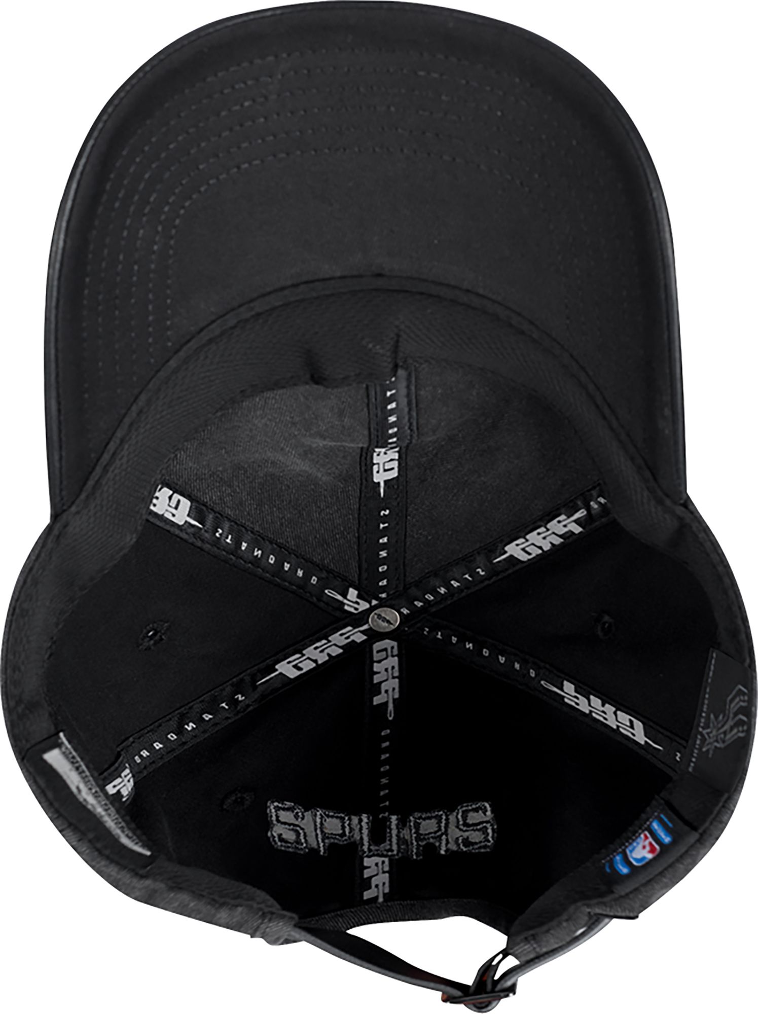 Pro Standard Women's San Antonio Spurs Black Crystalline Strapback Hat product image