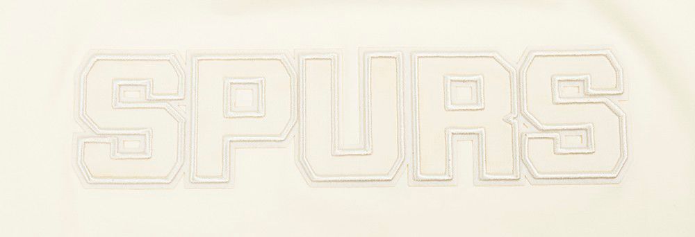 Pro Standard Women's San Antonio Spurs Off White Neutral Boxy T-Shirt product image
