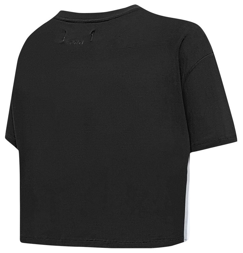 Pro Standard Women's San Antonio Spurs Black Retro Classic Boxy T-Shirt product image