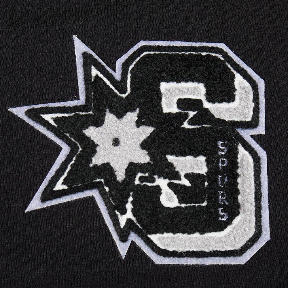 Pro Standard Women's San Antonio Spurs Black Mash Up Boxy T-Shirt product image
