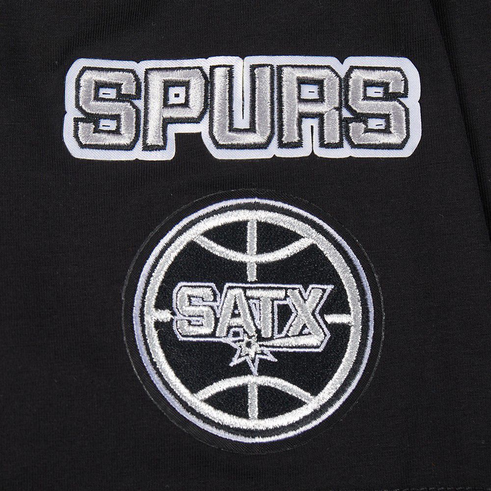 Pro Standard Women's San Antonio Spurs Black Mash Up Boxy T-Shirt product image