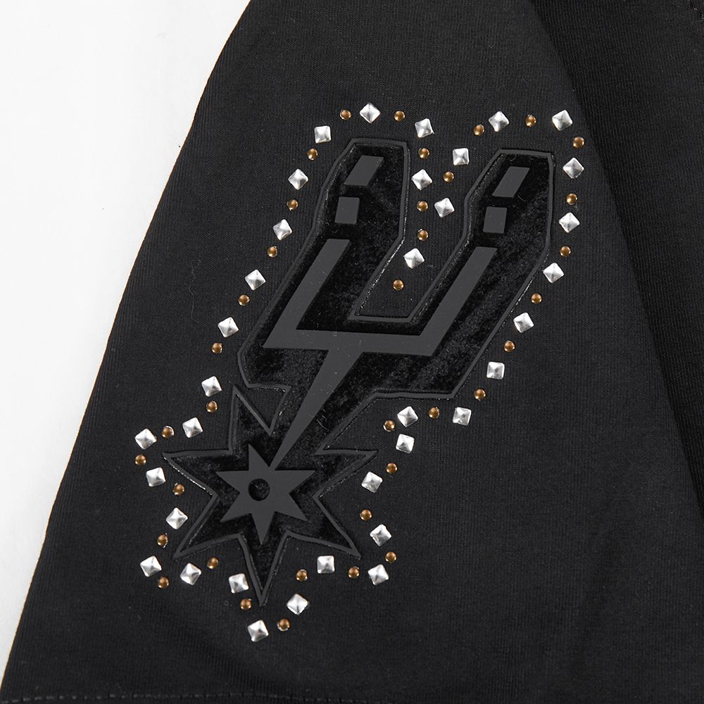 Pro Standard Women's San Antonio Spurs Black Renegade Babydoll T-Shirt product image