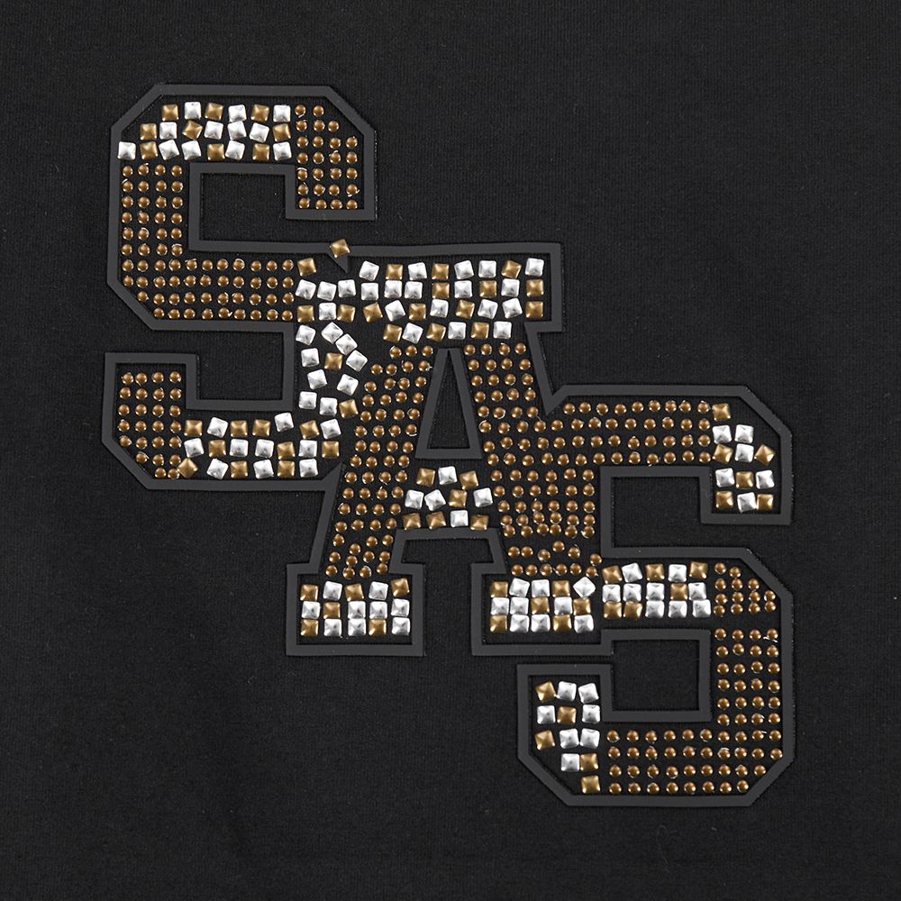 Pro Standard Women's San Antonio Spurs Black Renegade Babydoll T-Shirt product image