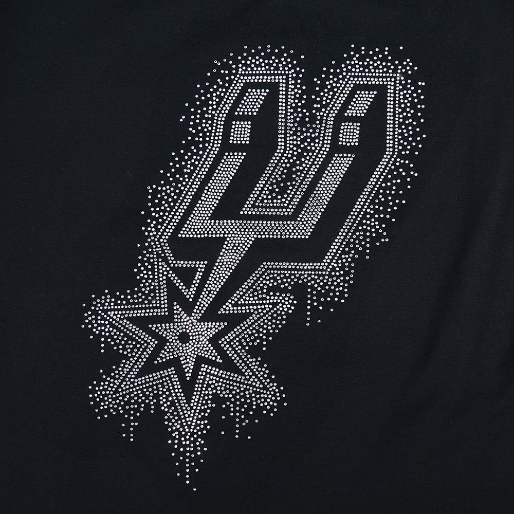 Pro Standard Women's San Antonio Spurs Black Legacy Slim T-Shirt product image