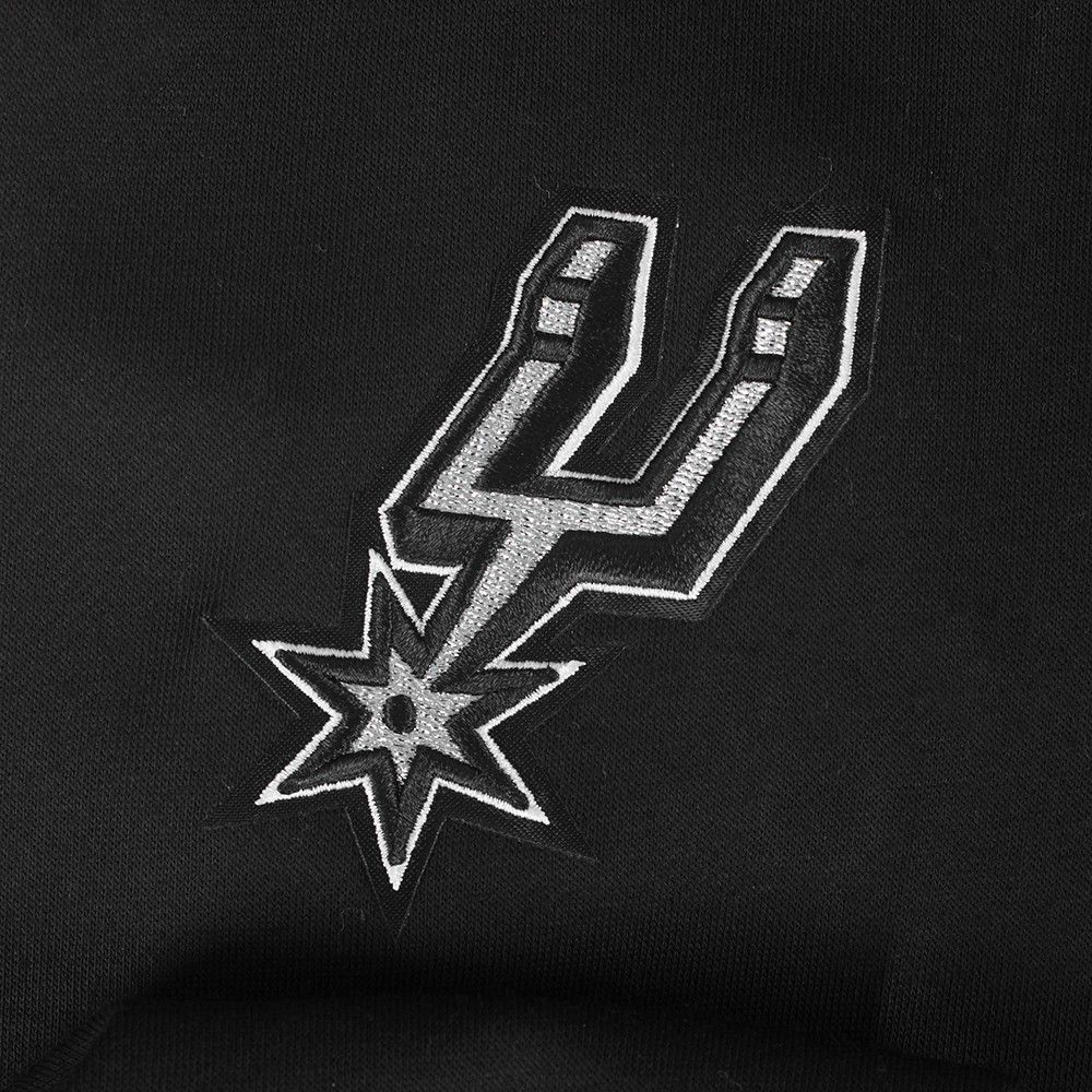 Pro Standard Girls' San Antonio Spurs Black Fleece Crewneck Sweatshirt product image