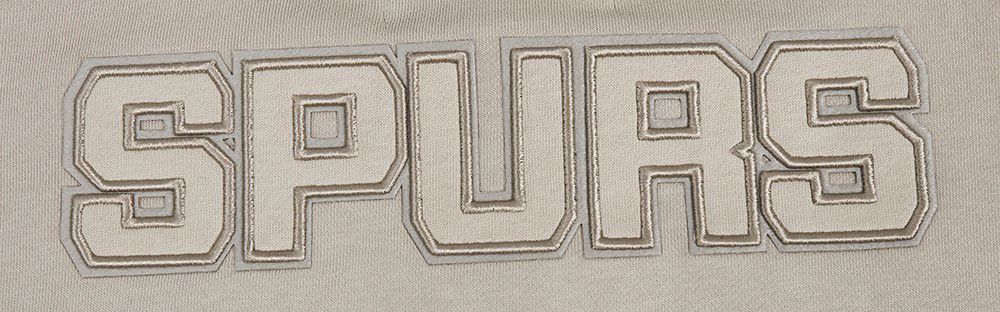 Pro Standard Women's San Antonio Spurs Taupe Neutral Fleece Crewneck Sweatshirt product image