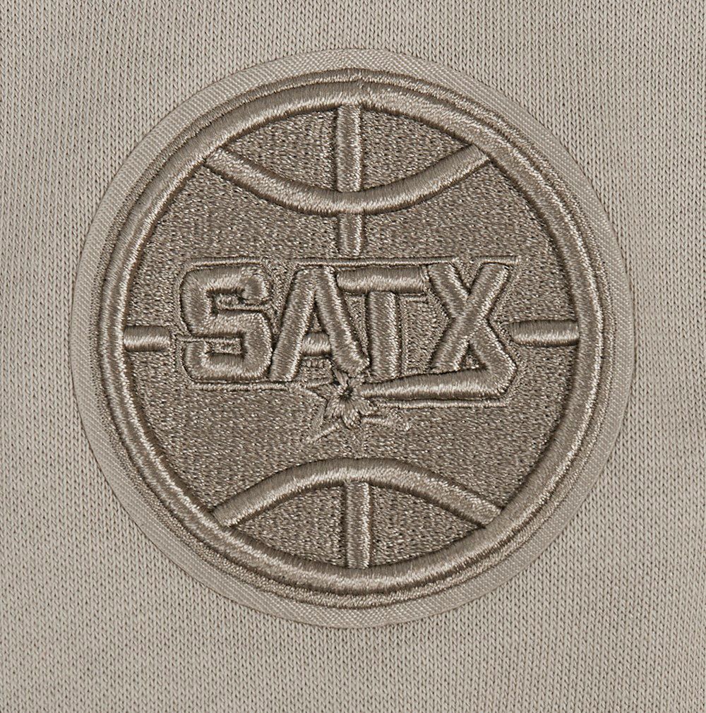 Pro Standard Women's San Antonio Spurs Taupe Neutral Fleece Crewneck Sweatshirt product image