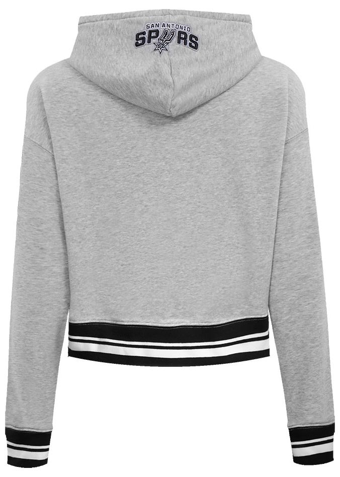 Pro Standard Women's San Antonio Spurs Black Script Tail Rib Fleece Pullover Hoodie product image