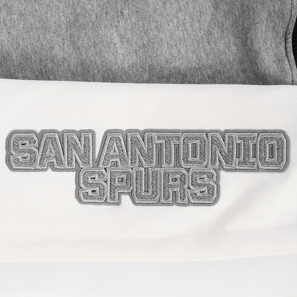 Pro Standard Women's San Antonio Spurs Black Reverse French Terry Pullover Hoodie product image