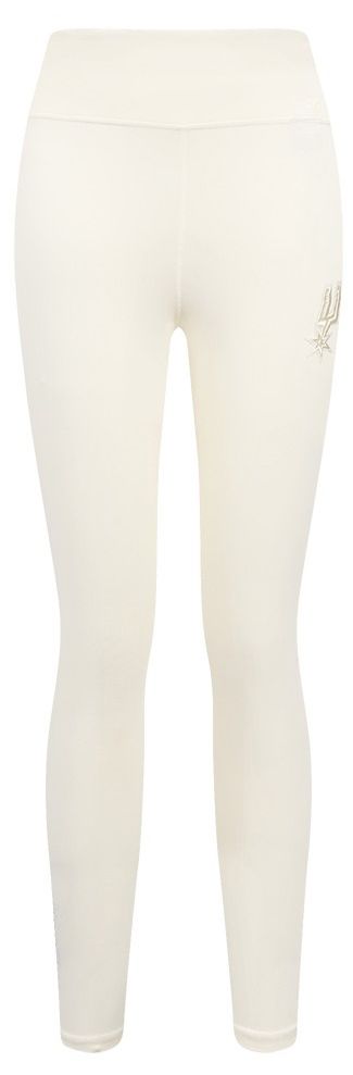 Pro Standard Women's San Antonio Spurs Off White Neutral Jersey Leggings product image