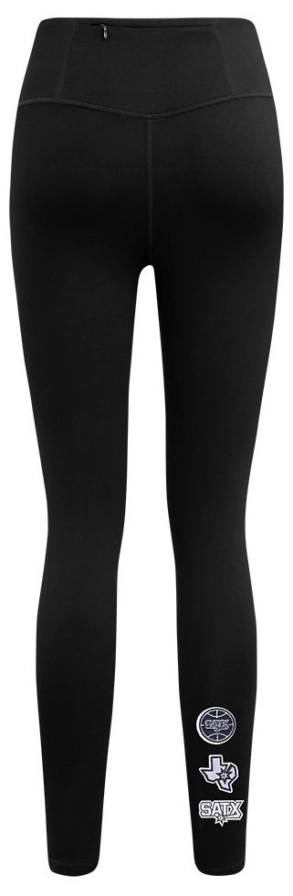 Pro Standard Women's San Antonio Spurs Black Retro Classic Jersey Leggings product image