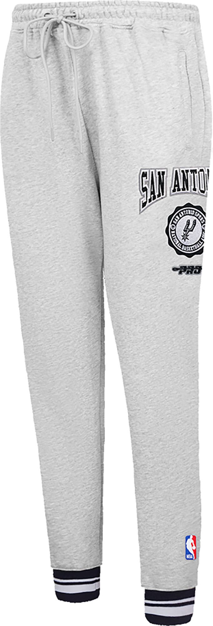 Pro Standard Women's San Antonio Spurs Grey Crest Emblem Sweatpants product image