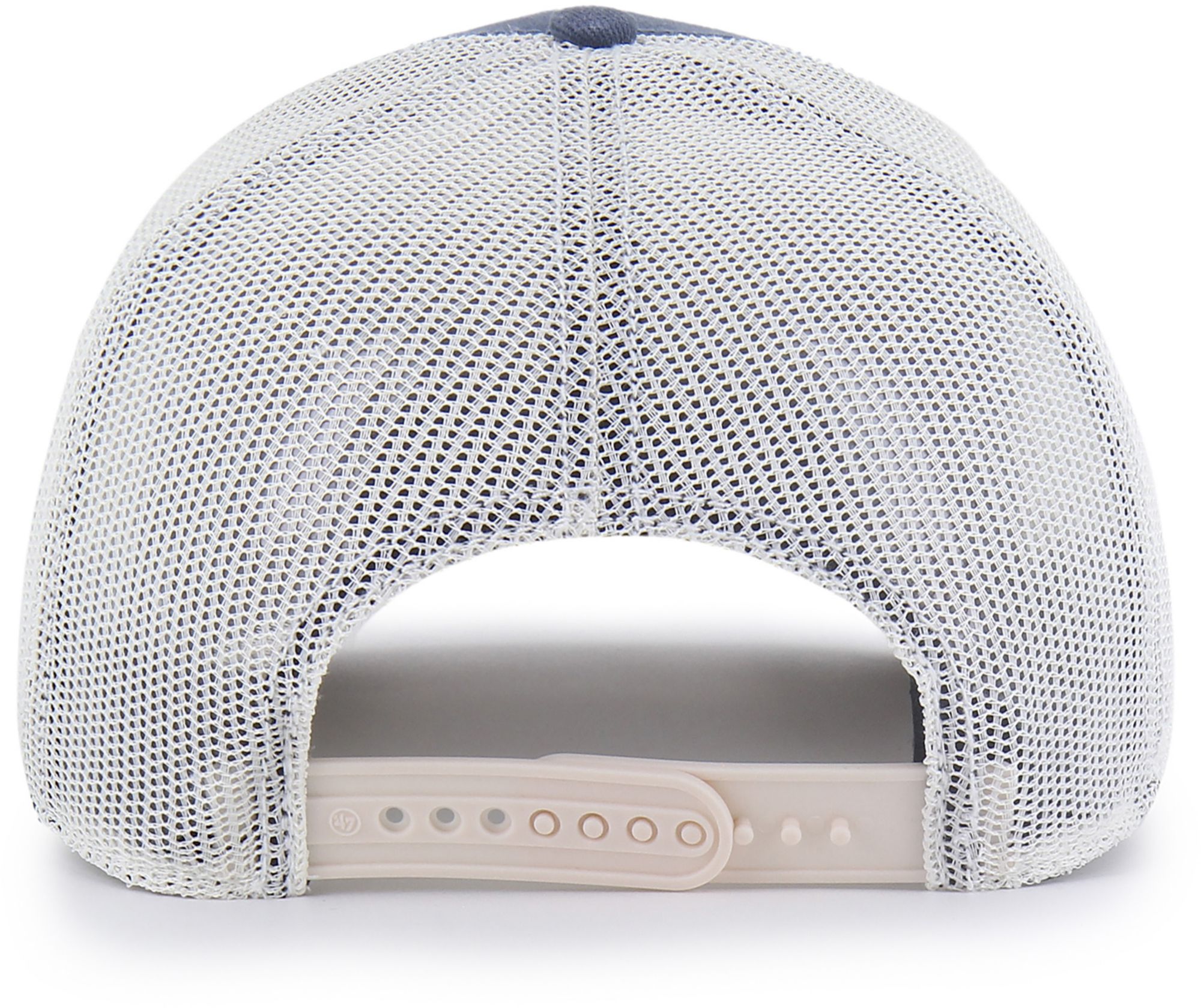 '47 Adult Milwaukee Brewers Navy Salvage Adjustable Trucker Hat product image