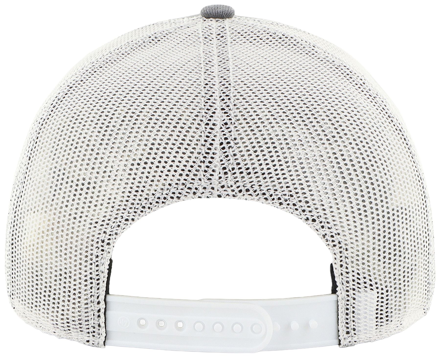 '47 Adult San Diego Padres Black Salvage Adjustable Trucker Hat product image