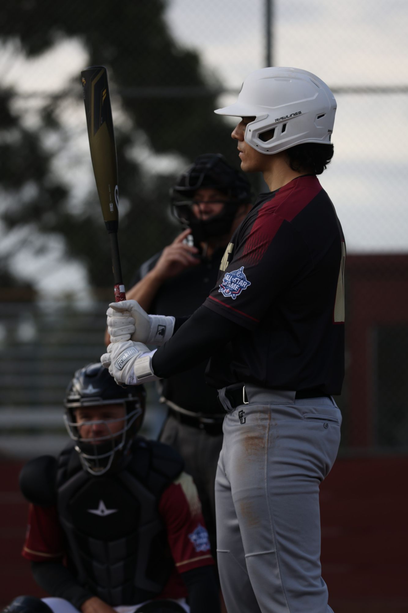 Rawlings Senior MACH Baseball Batting Helmet w/ Adjustable Face Guard product image