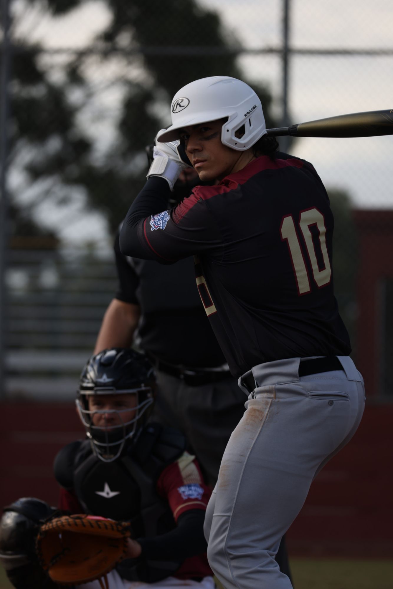 Rawlings Senior MACH Baseball Batting Helmet w/ Adjustable Face Guard product image