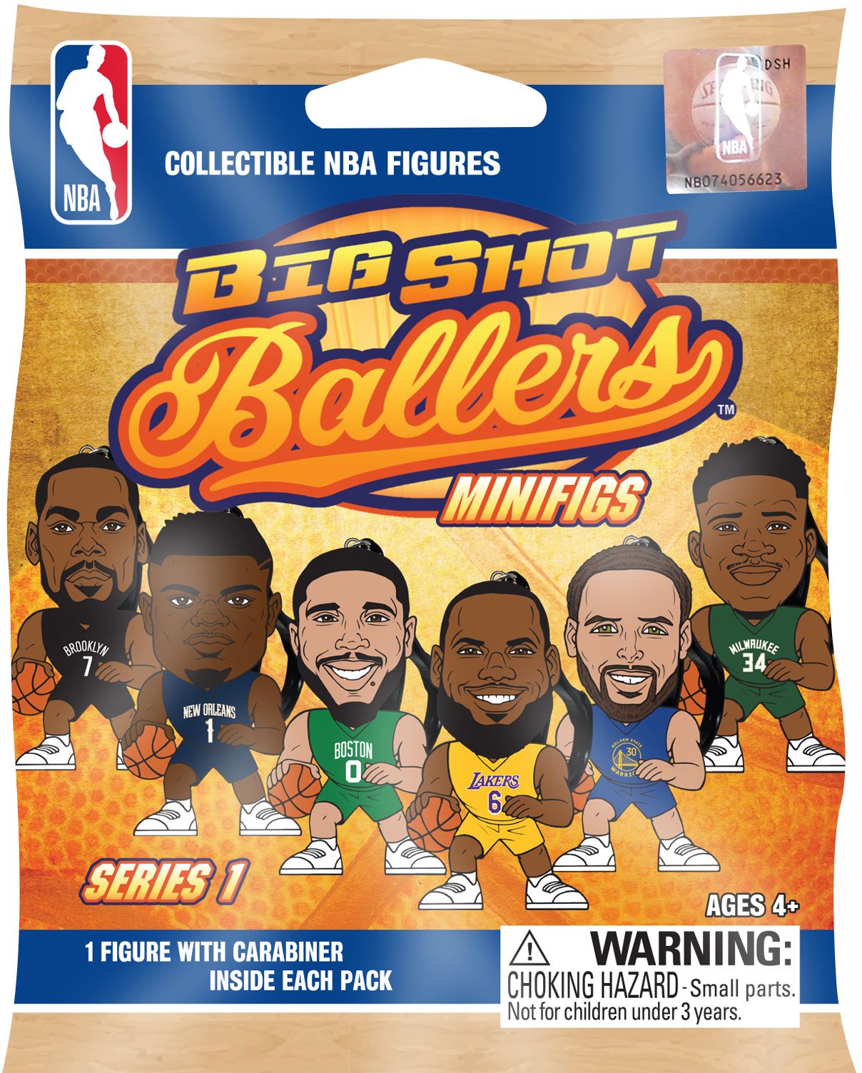 Party Animal NBA SqueezyMates Big Shot Baller Figurine product image