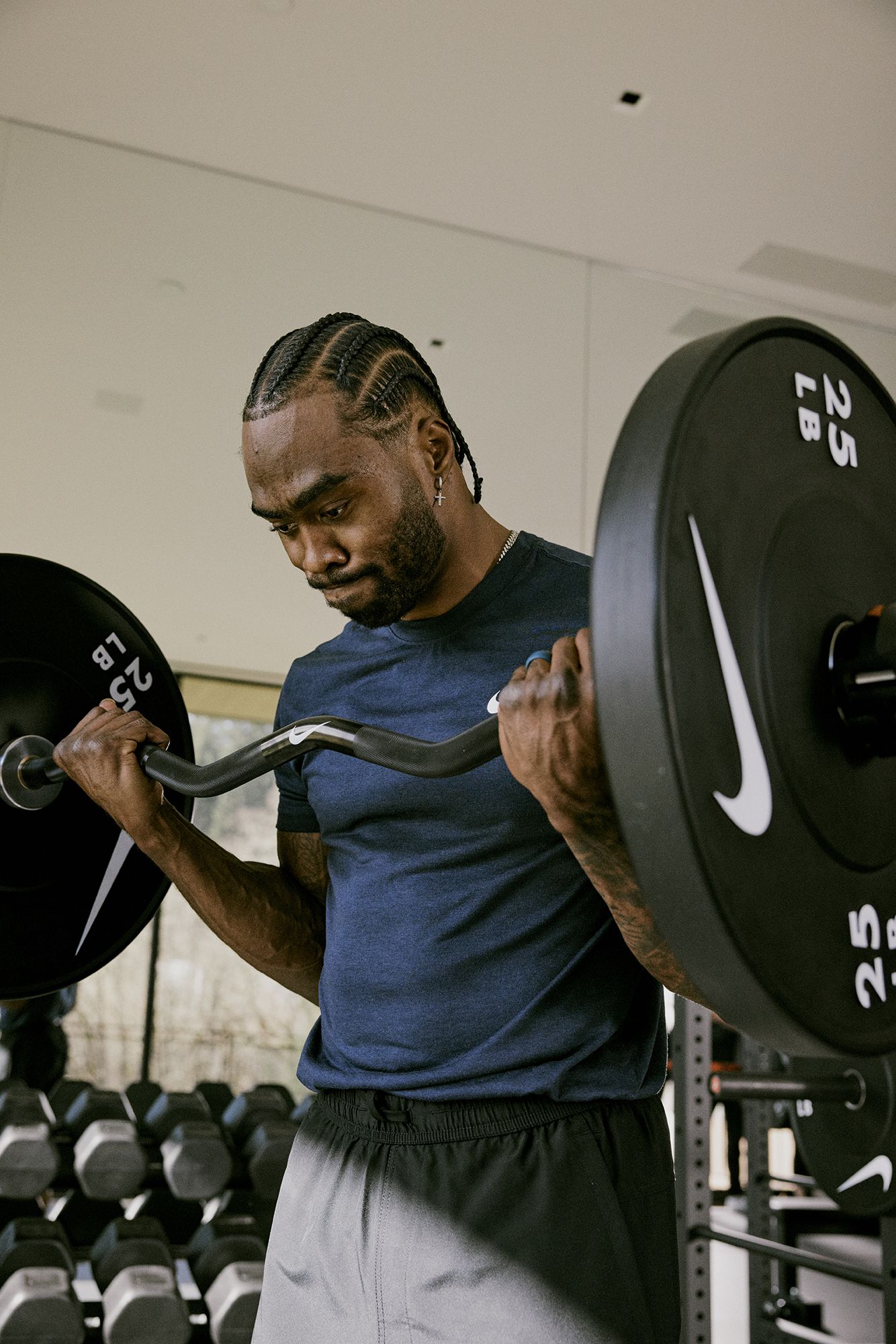 Nike Curl Bar – 10KG product image