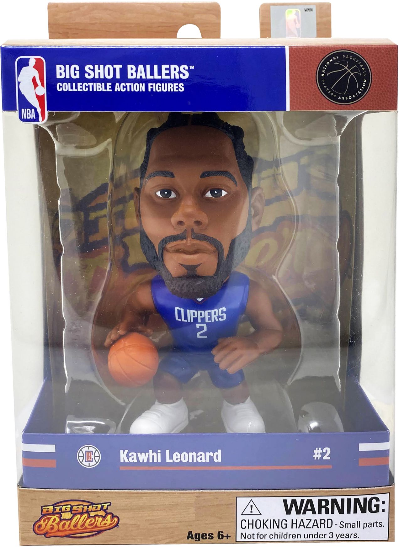 Party Animal NBA Big Shot Ballers Kawhi Leonard Mini-Figurine