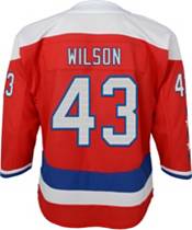 Authentic Men's Tom Wilson White Away Jersey - #43 Hockey