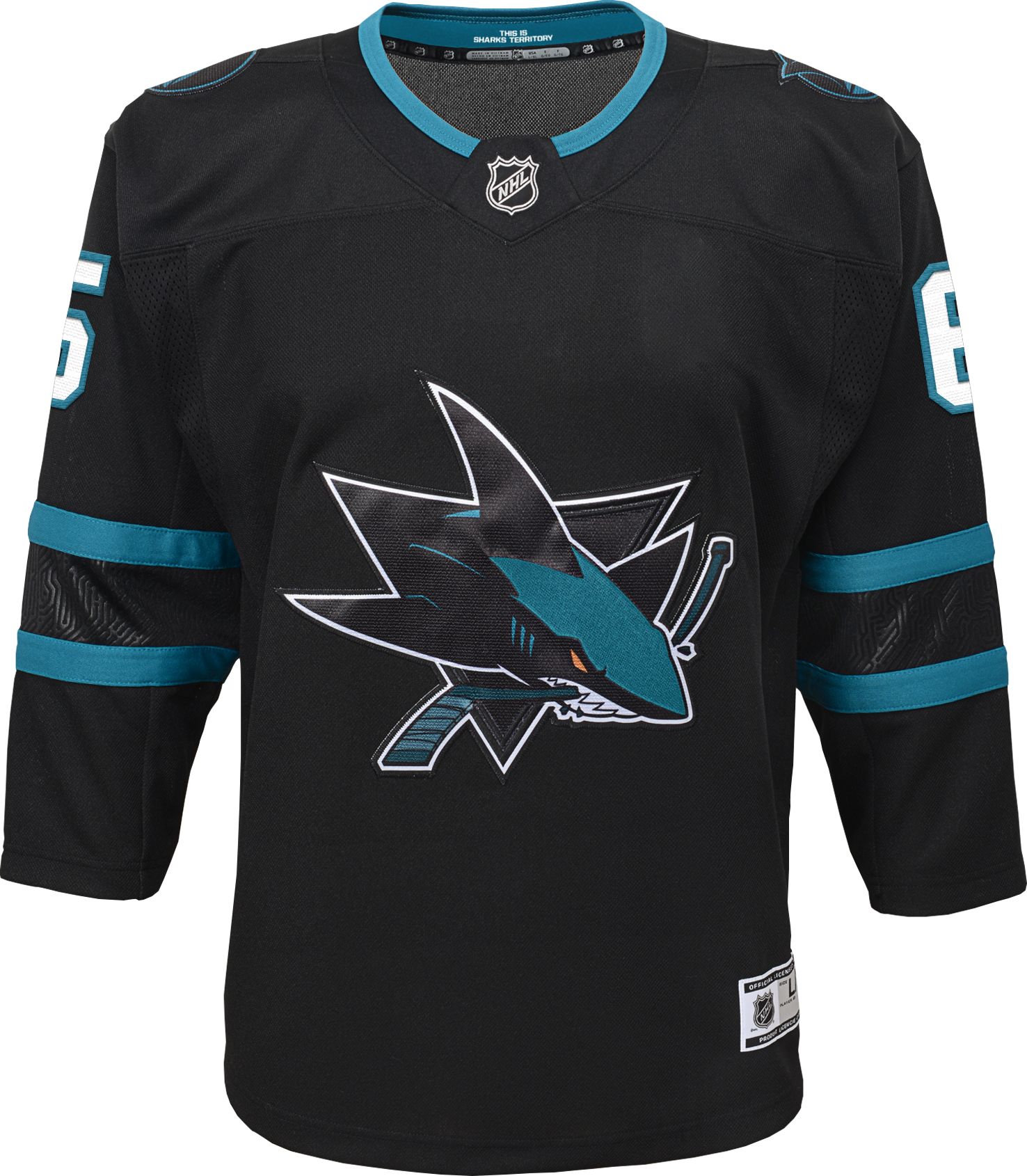 san jose sharks jersey color