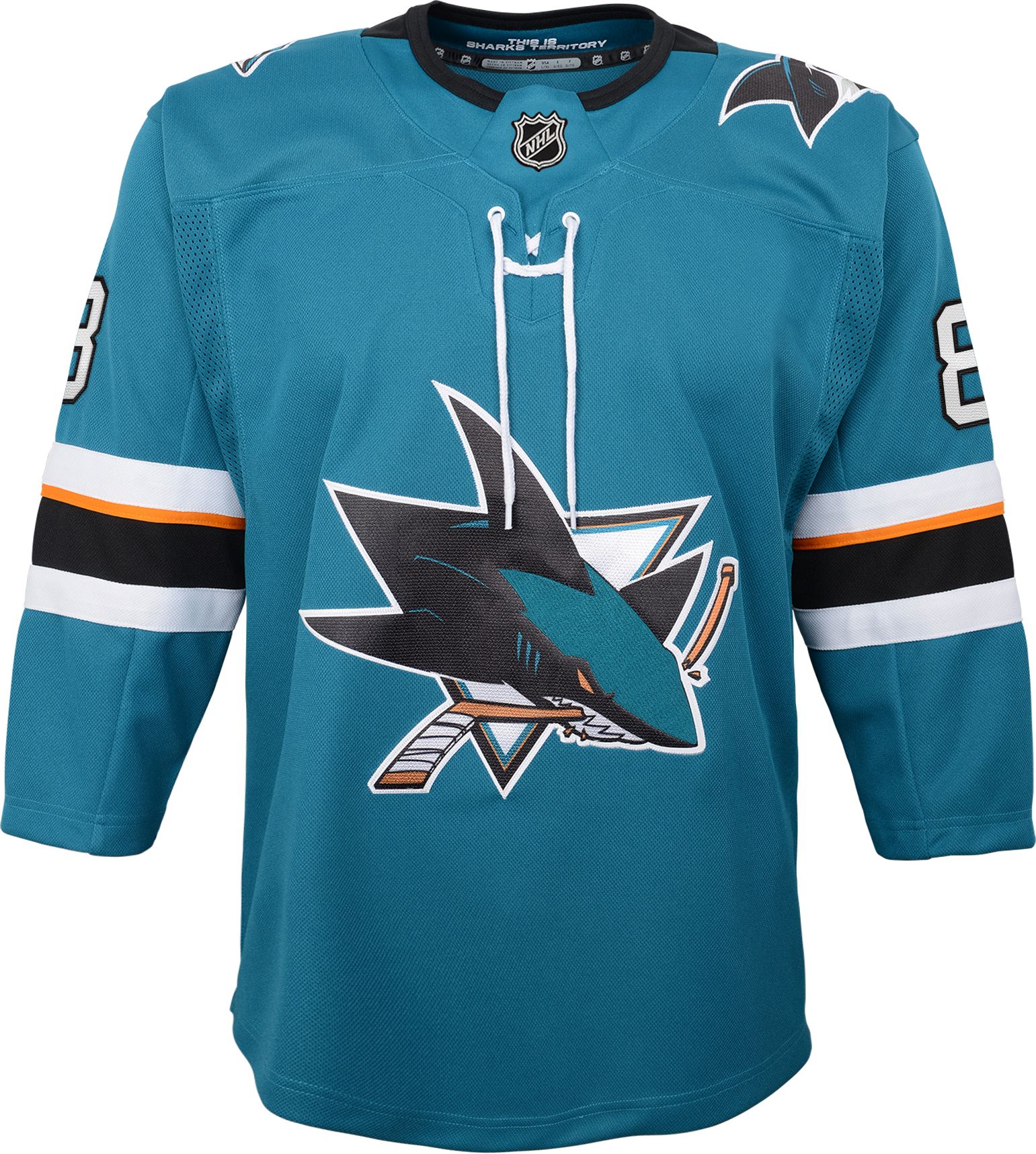 NHL Youth San Jose Sharks Brent Burns #88 Premier Home Jersey product image