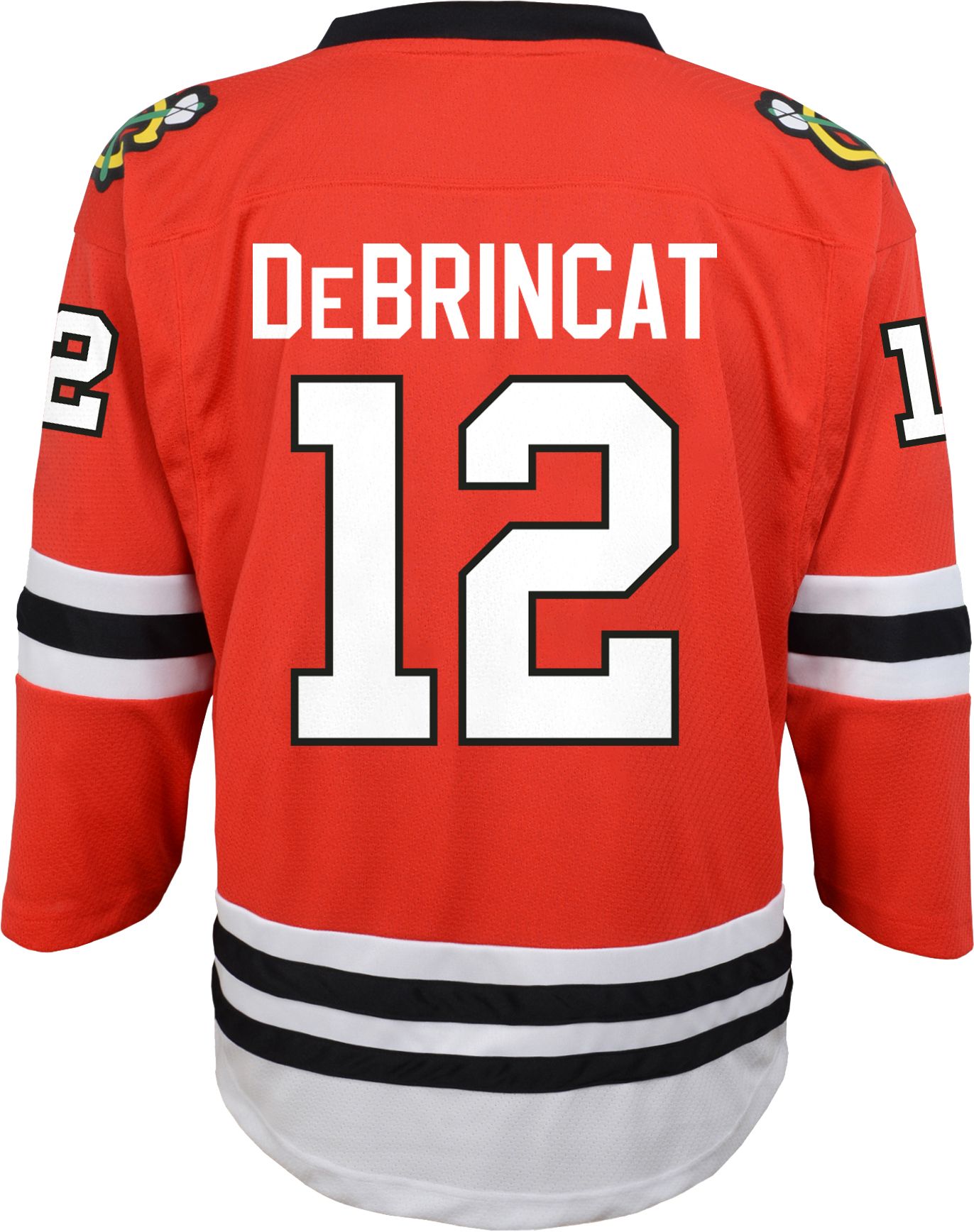 what color is the blackhawks home jersey