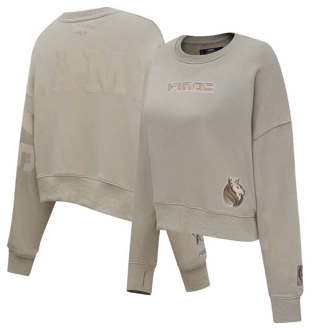Pro Standard Women's Sacramento Kings Wingpsan Crewneck Sweatshirt product image