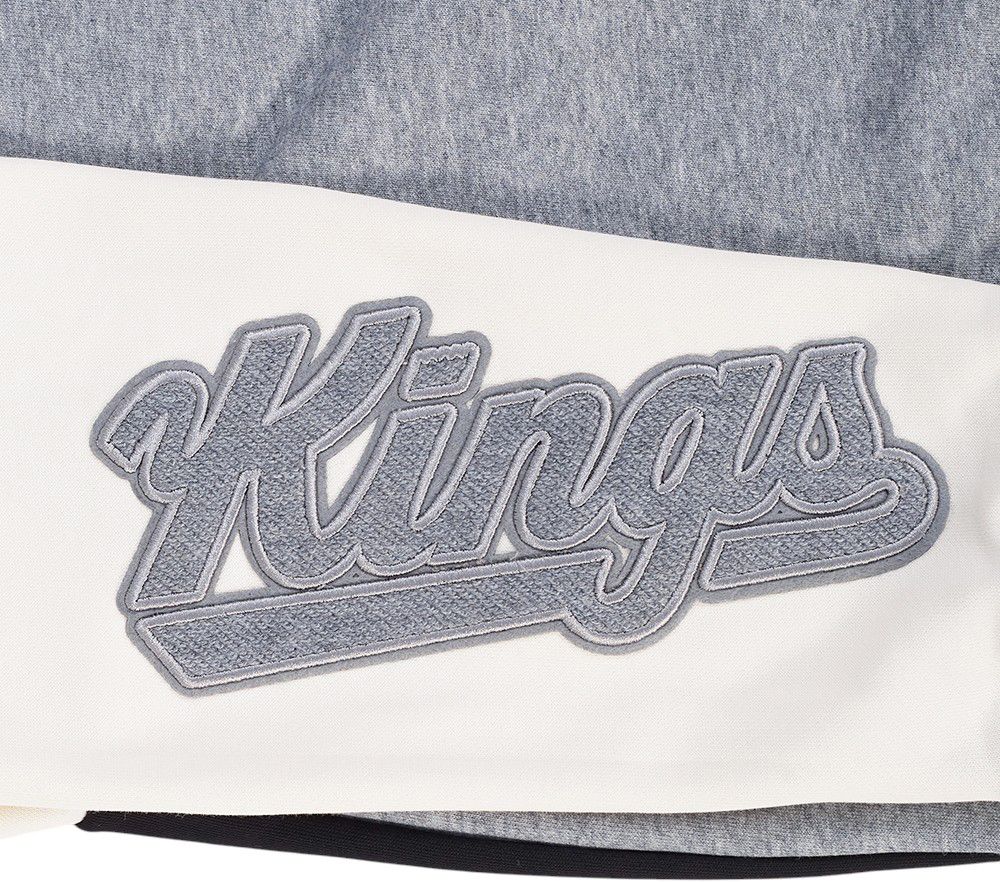 Pro Standard Women's Sacramento Kings Black Reverse French Terry Pullover Hoodie product image