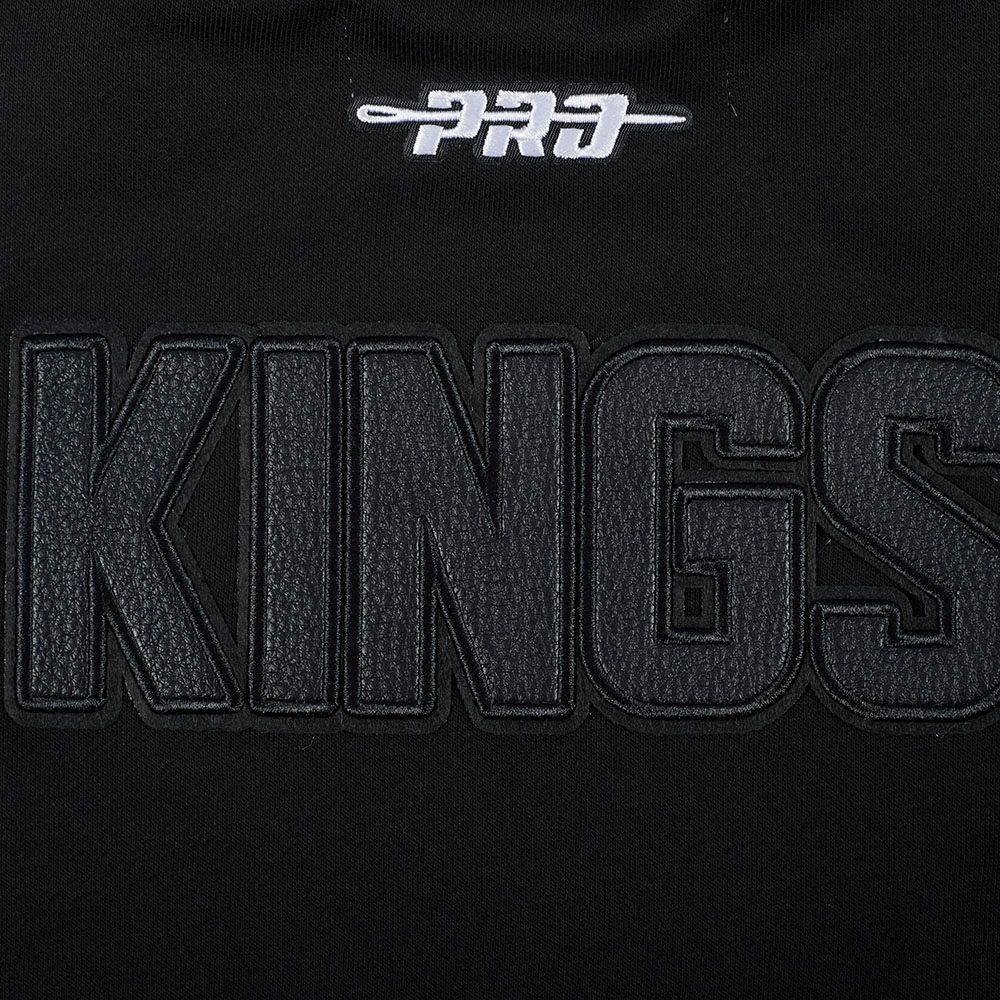 Pro Standard Women's Sacramento Kings Black Sketchbook Crewneck Sweatshirt product image