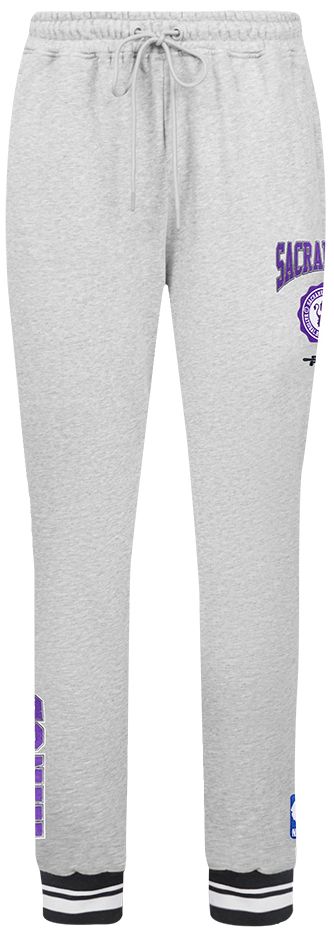 Pro Standard Women's Sacramento Kings Grey Crest Emblem Sweatpants product image
