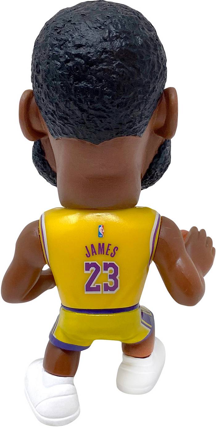 LeBron James Lakers City Jersey bobblehead available 