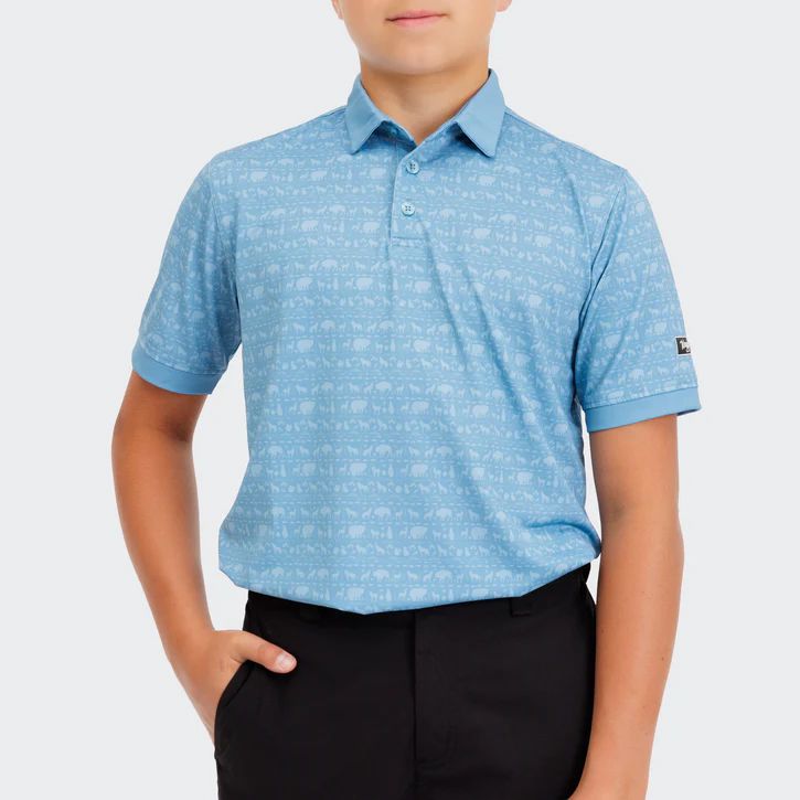 Waggle Boys' Sanctuary Golf Polo product image