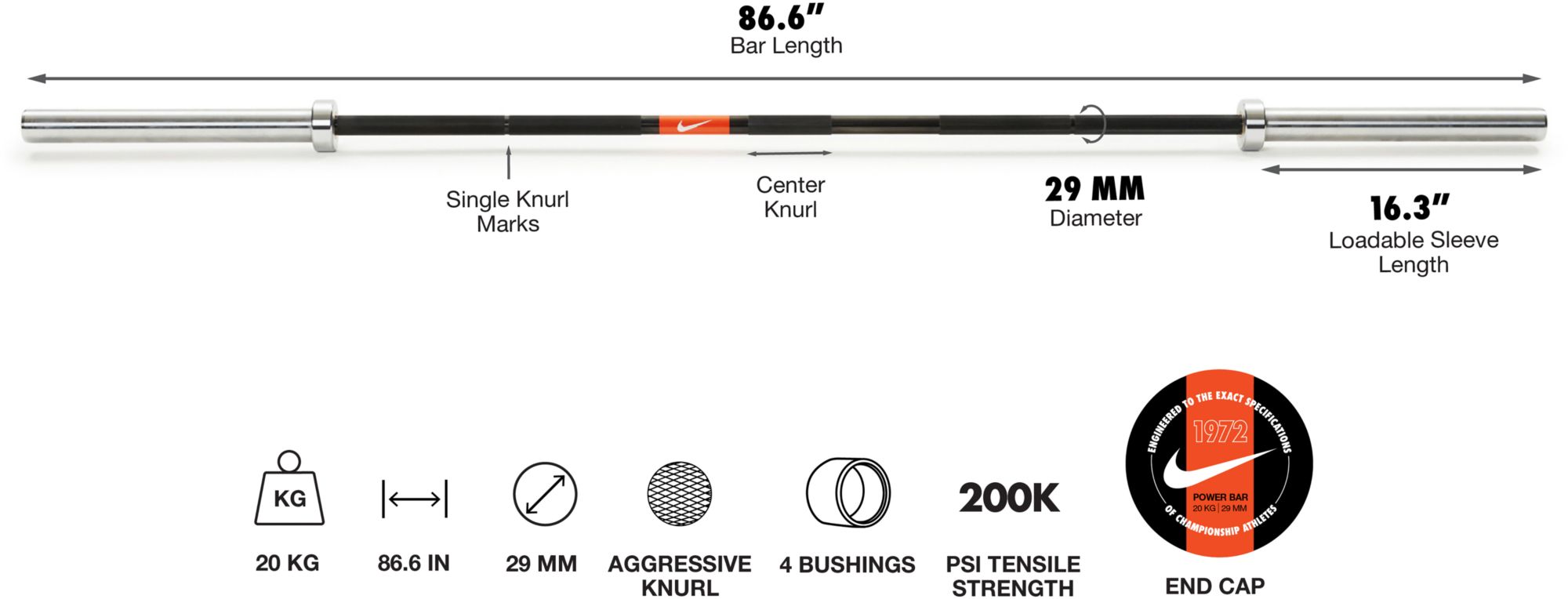 Nike 1972 Power Bar product image