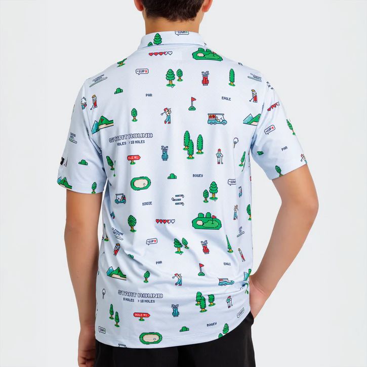 Waggle Boys' Gamer Golf Polo product image