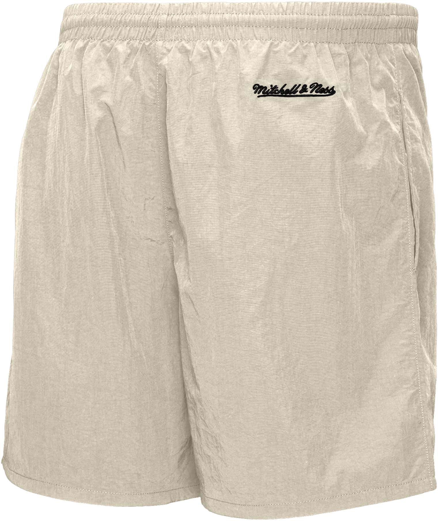 Mitchell & Ness Adult Houston Astros Vinyl Logo Cream Athletic Shorts product image