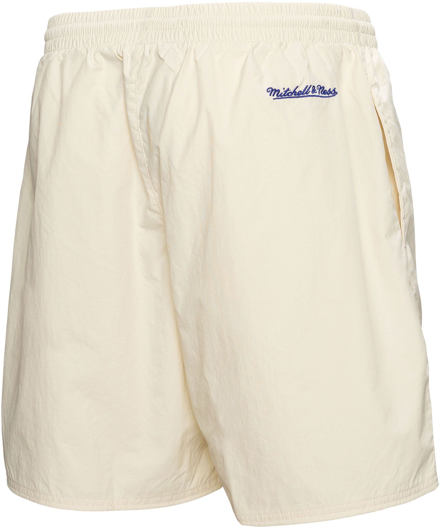 Mitchell & Ness Men's New York Mets Cream 7" Heritage Woven Shorts product image