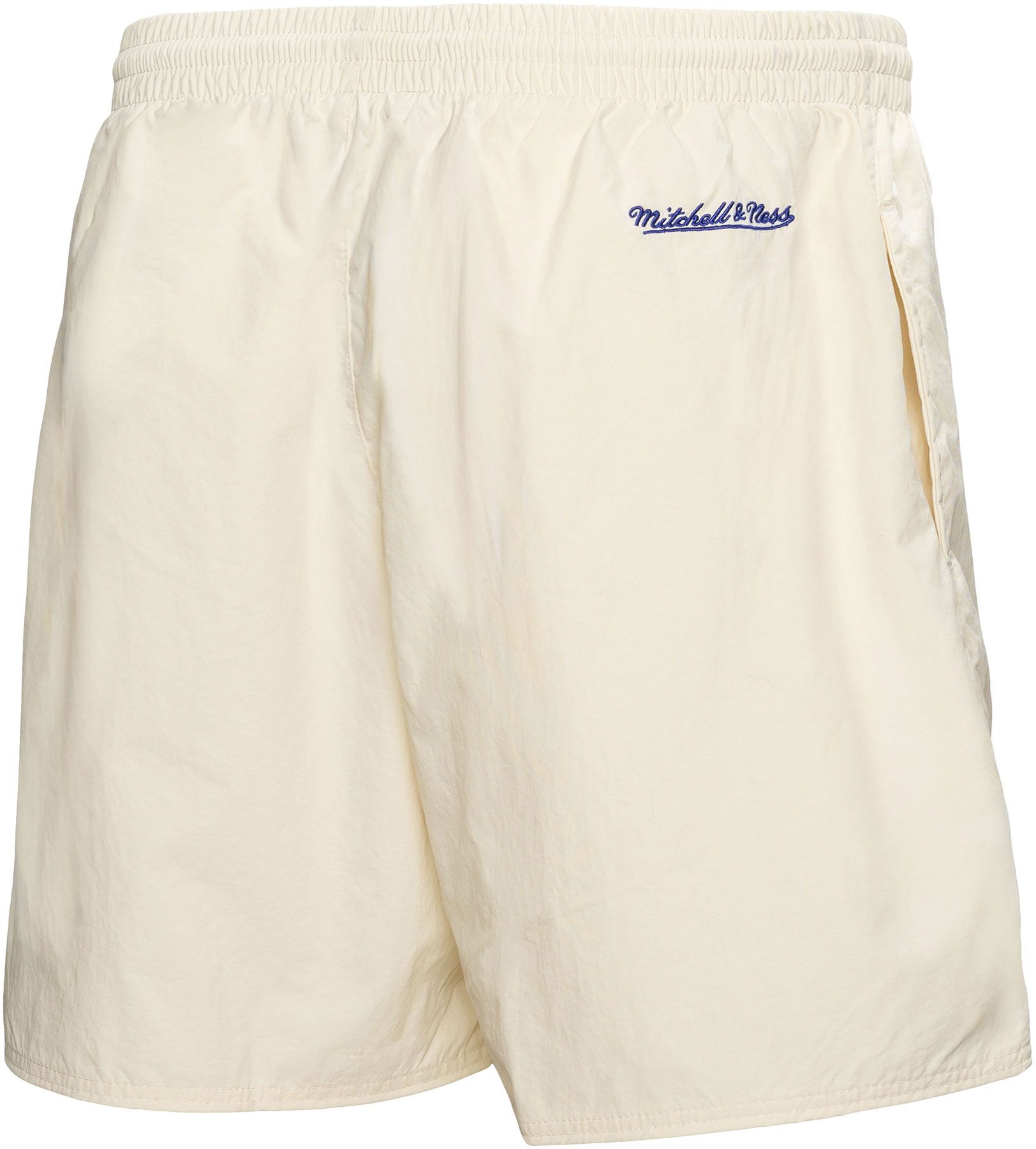 Mitchell & Ness Men's Texas Rangers Cream 7" Heritage Woven Shorts product image